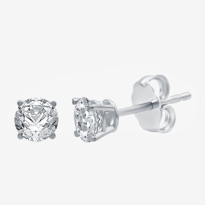 Ever Star 1 CT. T.W. Lab-Grown (G / SI1-SI2) Diamond 10K or 14K Gold Round Stud Earrings