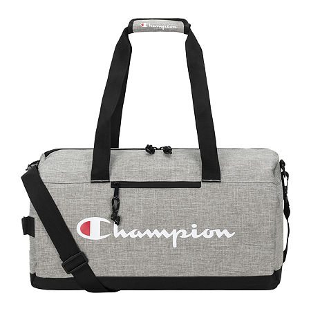 Champion Velocity Duffel Bag, One Size, Gray