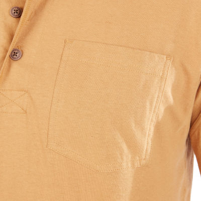 Smiths Workwear Mens Long Sleeve Regular Fit Henley Shirt