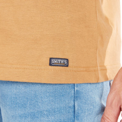 Smiths Workwear Mens Long Sleeve Regular Fit Henley Shirt