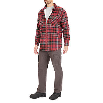 Smiths Workwear Sherpa Lined Flannel Mens Midweight - JCPenney