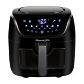 Ninja DZ201 Foodi 6-in-1 2-Basket Air Fryer with DualZone Technology,  8-Quart Capacity - cinnamon/Red-(Renewed)