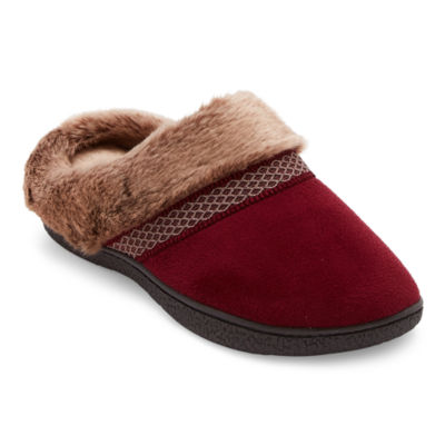 Isotoner Recycled Microsuede Mallory Womens Slip-On Slippers - JCPenney