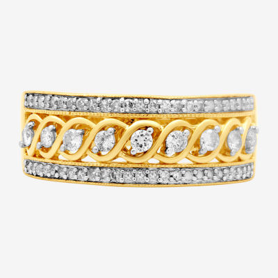 1/2 CT. T.W. Diamond 10K White Gold Anniversary BandJCPenney, Color White Gold