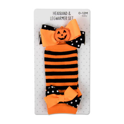 Okie Dokie Leg Warmers Halloween 2-pc. Knee Highs