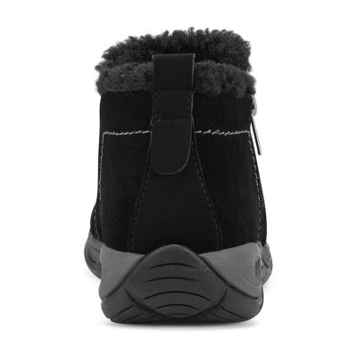 Easy Spirit Womens Erunna Water Resistant Flat Heel Winter Boots