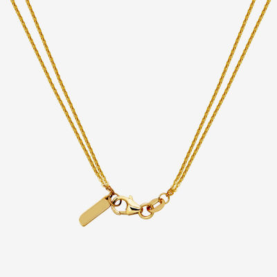 Womens 10K Gold Chevron Necklaces