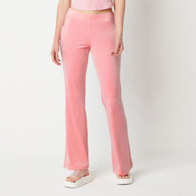 Juicy By Juicy Couture Womens Mid Rise Straight Track Pant