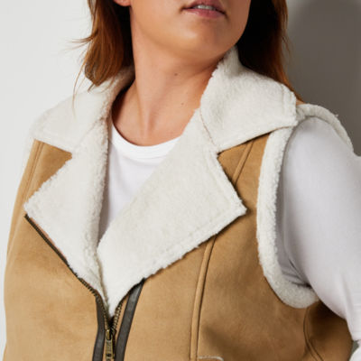 Jcpenney faux sale fur vest