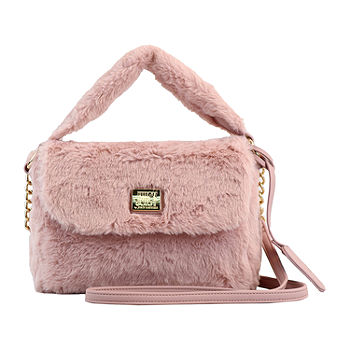 Juicy By Juicy Couture Luxadelic Flap Crossbody Bag, Color: Flamingo Fur -  JCPenney