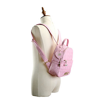 Juicy Couture Pecan White Rosie Mini Backpack Fancy Cute Weekender