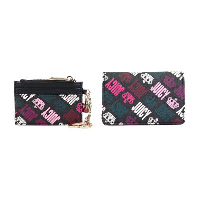 Juicy By Juicy Couture Flap Gift Set 2-pc. Womens Zip Around Wallet