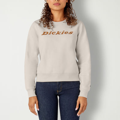 Dickies Juniors Womens Crew Neck Long Sleeve Sweatshirt