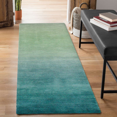 Liora Manne Arca Ombre Wool 2'X7'6" Indoor Rectangular Runner