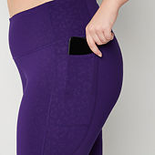 Plus Size Purple Leggings for Women - JCPenney