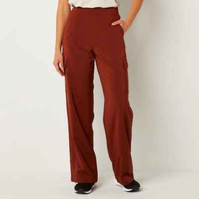 Stretch Crepe Straight Leg Pants