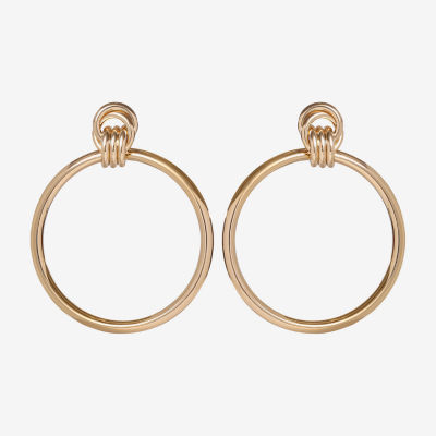 Jessica Simpson Gold Tone Drop Earrings