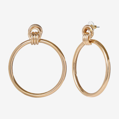 Jessica Simpson Gold Tone Drop Earrings