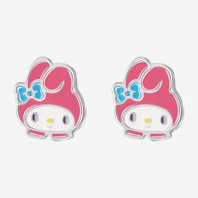 2 Pair Hello Kitty Kuromi My Melody Earring Set