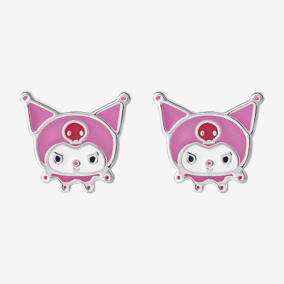 2 Pair Hello Kitty Kuromi My Melody Earring Set