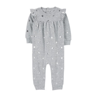 Carter's Baby Girls Long Sleeve Jumpsuit