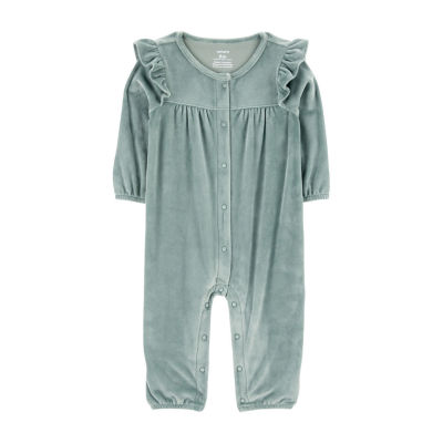 Carter's Baby Girls Long Sleeve Jumpsuit