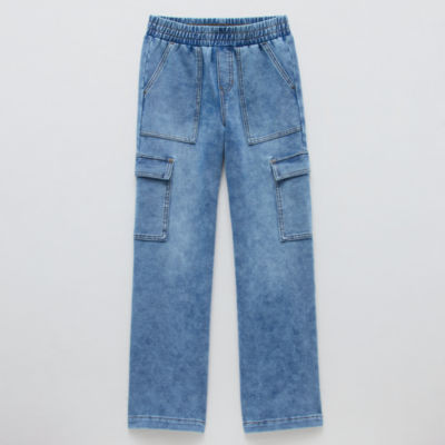 Vanilla Star Big Girls Mid Rise Wide Leg Jean