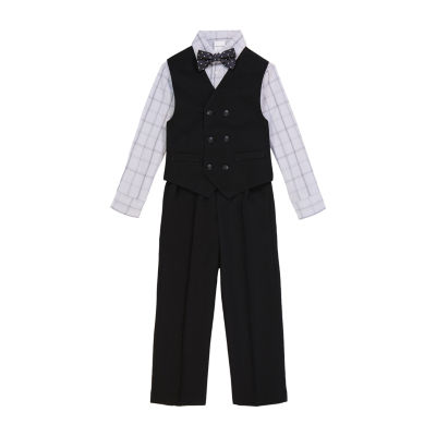 Ensemble Costume 4 Pièces BLUE JEAN Pour Garçon 3T Van Heusen – Tout Neuf Avec étiquettes, Idéal Pour Occasions Spéciales