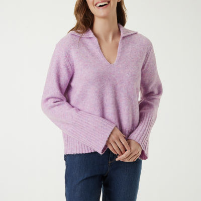 Gloria Vanderbilt Womens Long Sleeve Sweatshirt