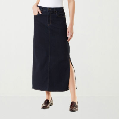 Gloria Vanderbilt Womens High Rise Maxi Skirt