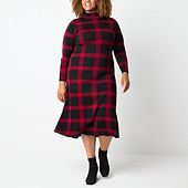 Sweater Dresses Women s Plus Size for Women JCPenney