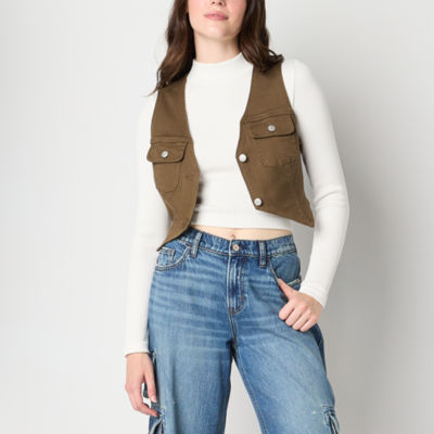 Forever 21 Juniors Utility Womens Vest