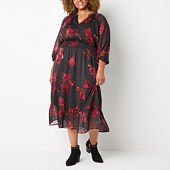 Jcpenney black maxi dress best sale