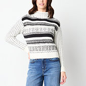 Mock Neck Sweaters Cardigans for Women JCPenney