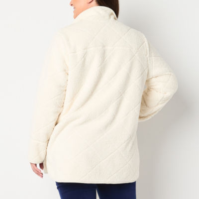 St. John's Bay Midweight Plus Quilted Jacket