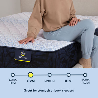 Serta Classic™ Andria 12.5" Firm Tight Top - Mattress + Box Spring