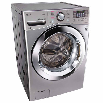 LG ENERGY STAR® 4.5 cu. ft. Ultra-Large Capacity Front-Load Washer with Steam