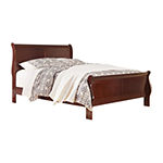 Signature Design by Ashley® Ramsay Sleigh Bed, Color: Dark Brown - JCPenney