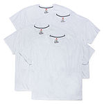 Hanes Mens 4 Pack Short Sleeve Crew Neck Moisture Wicking T-Shirt-Big