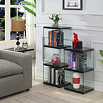 Convenience Concepts Soho 4-Tier Tower Bookcase