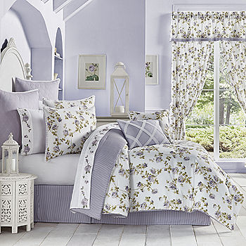 Royal Court Rosemary 4-pc. Floral Midweight Reversible Comforter