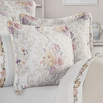 Royal Court Chardonnay 4-pc. Floral Midweight Reversible Comforter Set