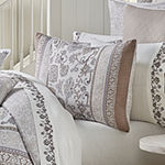 Royal Court Chelsea Grey 4-pc. Floral Midweight Reversible Comforter Set