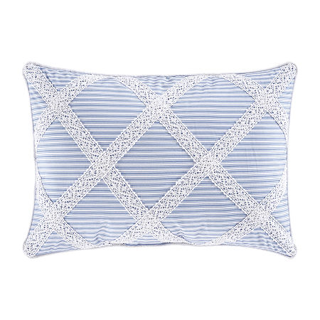 Royal Court Rialto Rectangular Throw Pillow, One Size, Blue