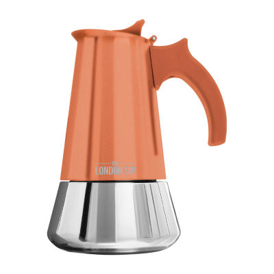 London Sip Stainless Steel Stovetop Espresso 3-Cup Coffee Maker