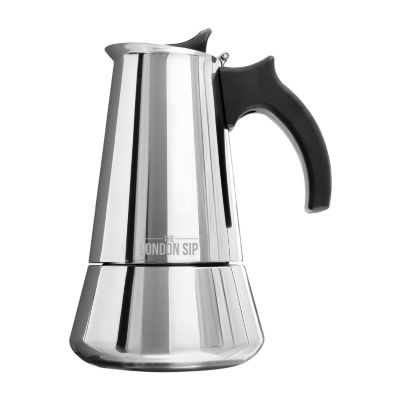 London Sip Stainless Steel Stovetop Espresso 6-Cup Coffee Maker, Color ...