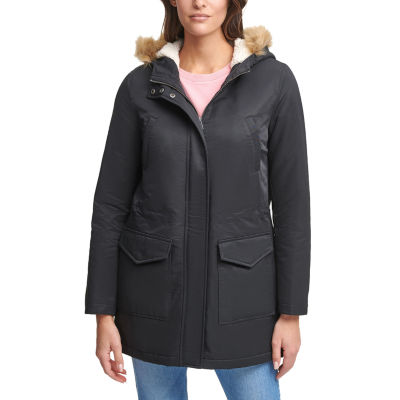 Levi's Womens Hooded Water Resistant Heavyweight Parka - JCPenney
