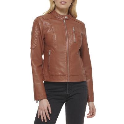 Levi's Midweight Motorcycle Jacket, Color: Camel - JCPenney