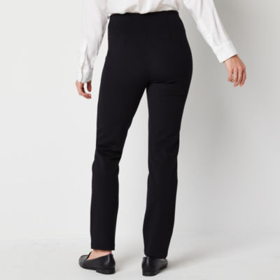 Liz Claiborne Tall Womens Mid Rise Full Length Leggings, Color: Charcoal  Heather - JCPenney