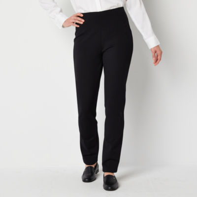 Tall Pull On Straight Pants in Ponte